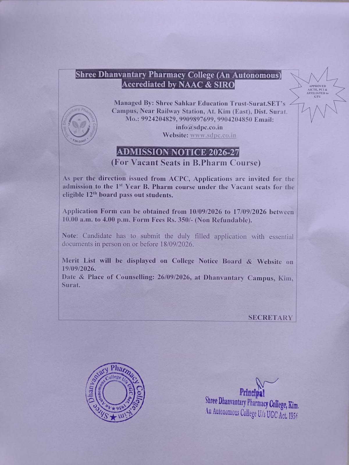 Notice Image